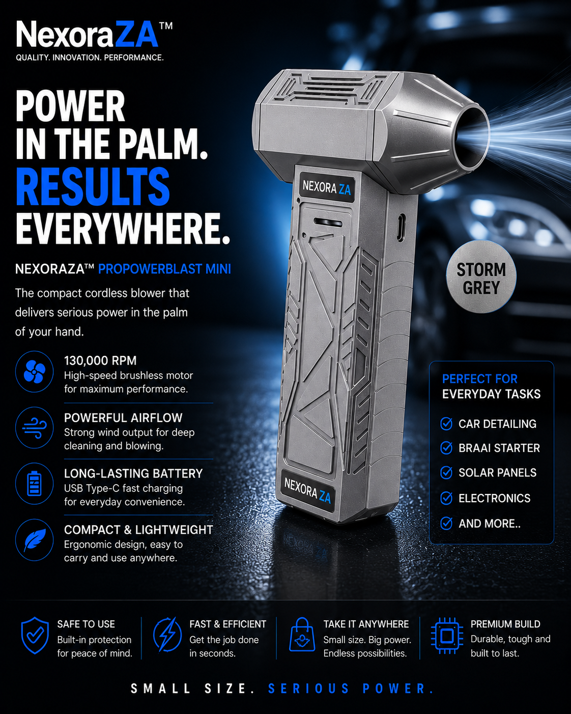 NexoraZA™ PowerBlast Mini
