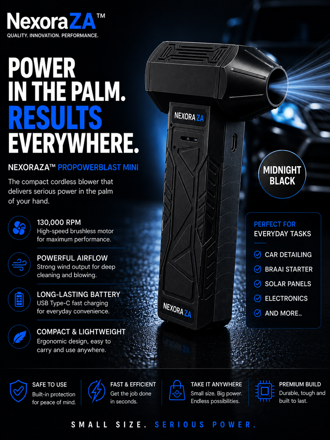 NexoraZA™ PowerBlast Mini